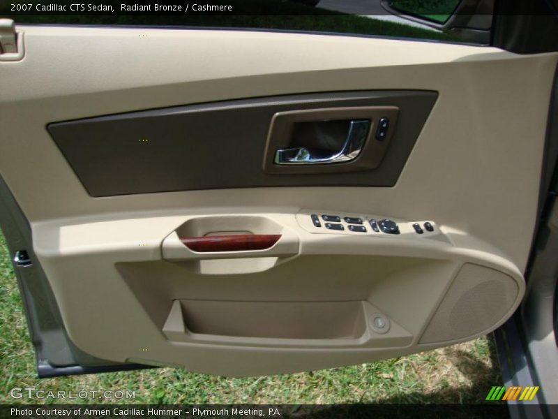 Radiant Bronze / Cashmere 2007 Cadillac CTS Sedan