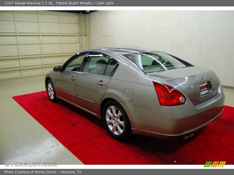 Pebble Beach Metallic / Cafe Latte 2007 Nissan Maxima 3.5 SE