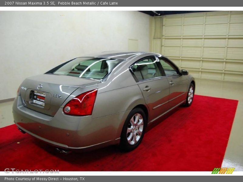 Pebble Beach Metallic / Cafe Latte 2007 Nissan Maxima 3.5 SE