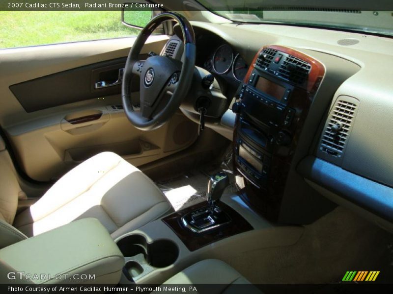 Radiant Bronze / Cashmere 2007 Cadillac CTS Sedan