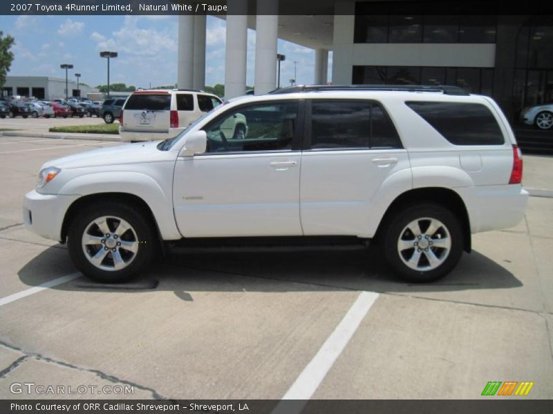 Natural White / Taupe 2007 Toyota 4Runner Limited