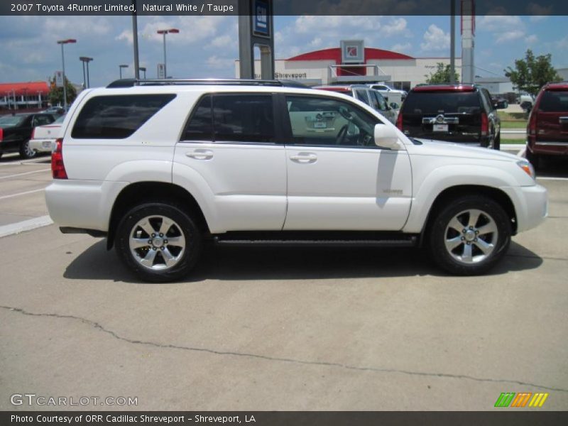 Natural White / Taupe 2007 Toyota 4Runner Limited