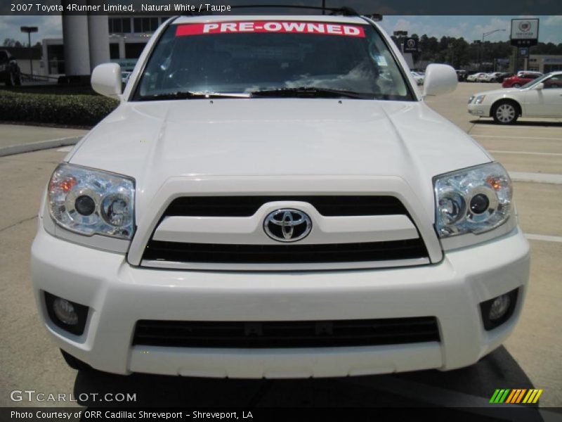 Natural White / Taupe 2007 Toyota 4Runner Limited