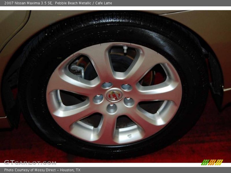 Pebble Beach Metallic / Cafe Latte 2007 Nissan Maxima 3.5 SE