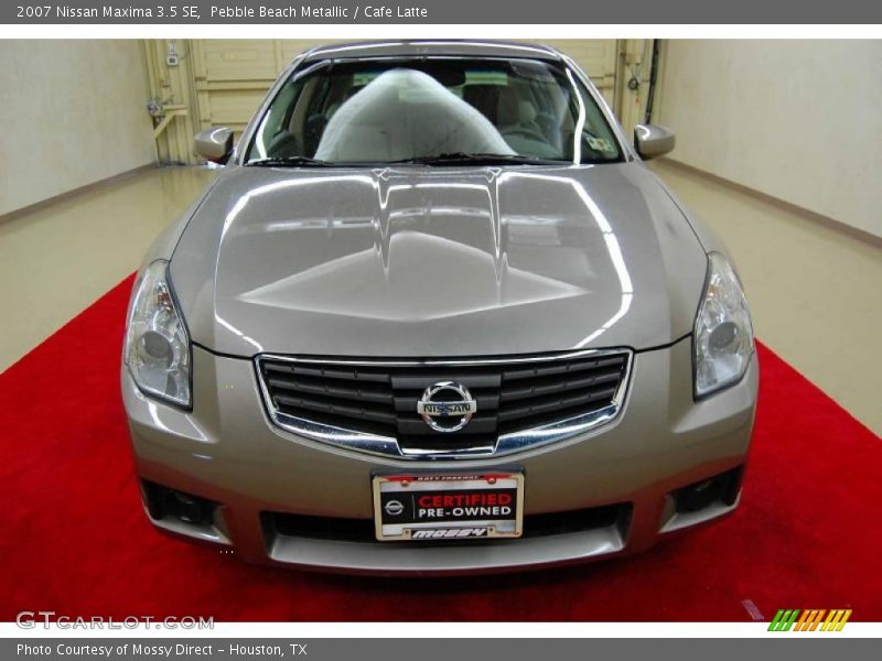 Pebble Beach Metallic / Cafe Latte 2007 Nissan Maxima 3.5 SE