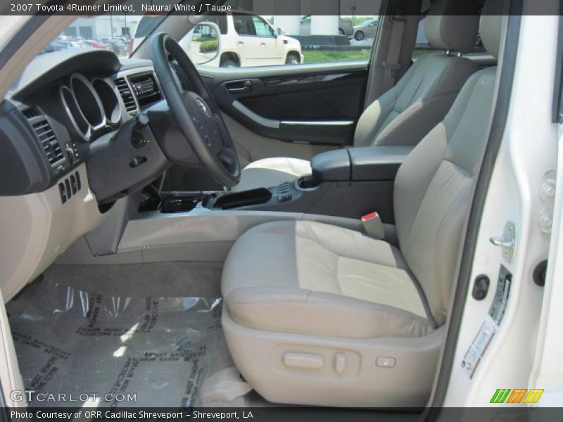 Natural White / Taupe 2007 Toyota 4Runner Limited