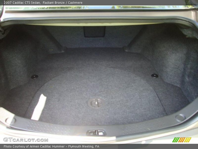 Radiant Bronze / Cashmere 2007 Cadillac CTS Sedan