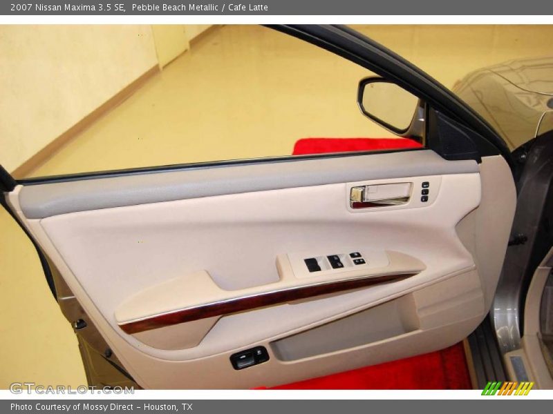 Pebble Beach Metallic / Cafe Latte 2007 Nissan Maxima 3.5 SE