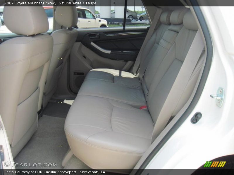 Natural White / Taupe 2007 Toyota 4Runner Limited