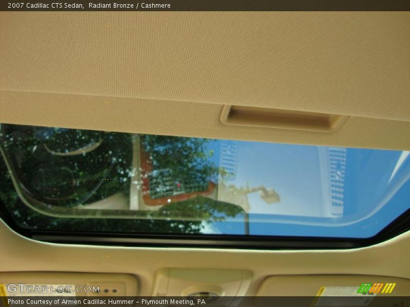 Radiant Bronze / Cashmere 2007 Cadillac CTS Sedan