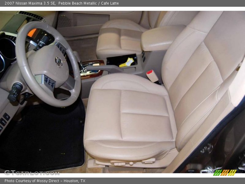 Pebble Beach Metallic / Cafe Latte 2007 Nissan Maxima 3.5 SE