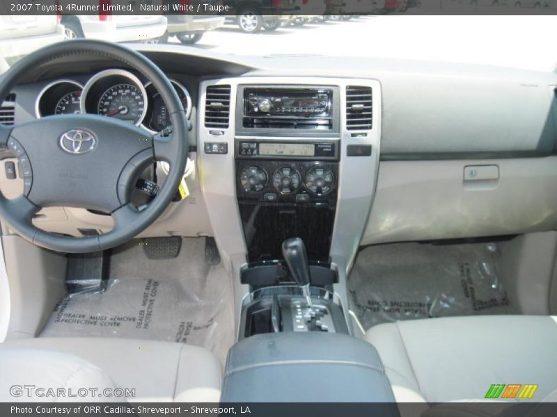 Natural White / Taupe 2007 Toyota 4Runner Limited