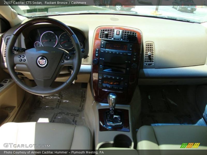 Radiant Bronze / Cashmere 2007 Cadillac CTS Sedan