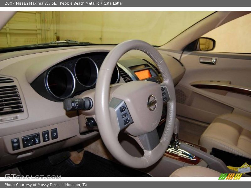 Pebble Beach Metallic / Cafe Latte 2007 Nissan Maxima 3.5 SE