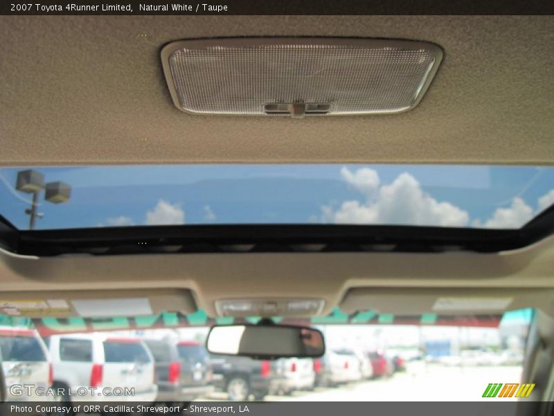 Natural White / Taupe 2007 Toyota 4Runner Limited