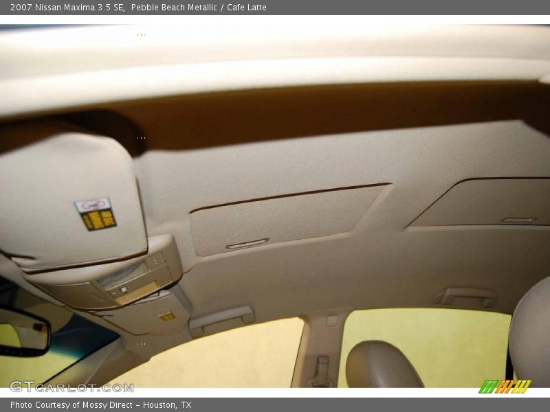 Pebble Beach Metallic / Cafe Latte 2007 Nissan Maxima 3.5 SE