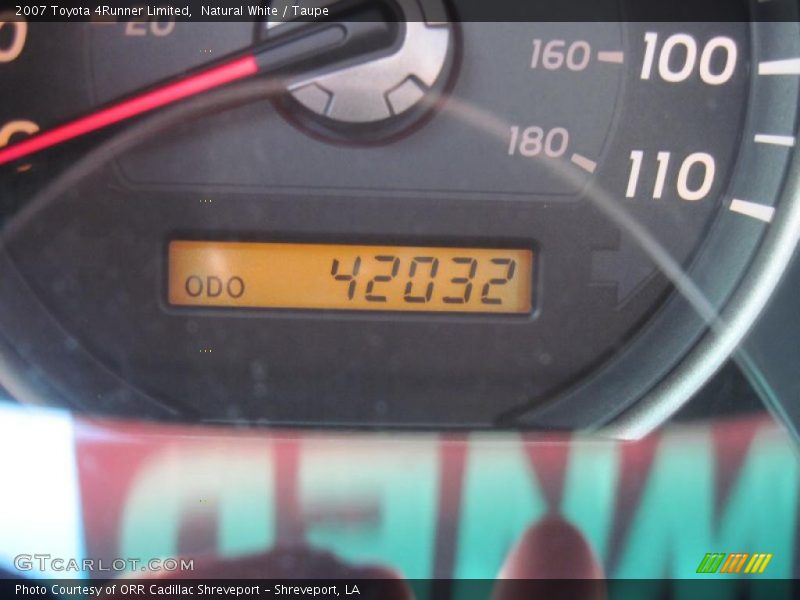 Natural White / Taupe 2007 Toyota 4Runner Limited