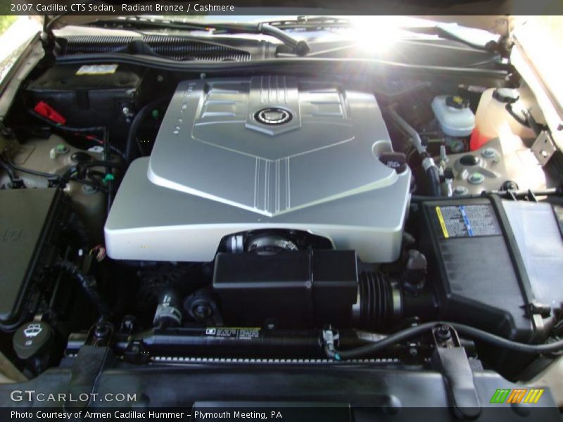 Radiant Bronze / Cashmere 2007 Cadillac CTS Sedan