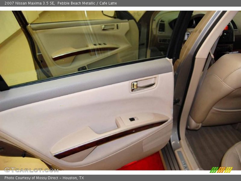 Pebble Beach Metallic / Cafe Latte 2007 Nissan Maxima 3.5 SE