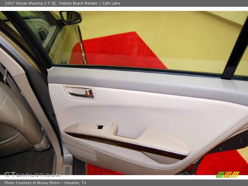 Pebble Beach Metallic / Cafe Latte 2007 Nissan Maxima 3.5 SE