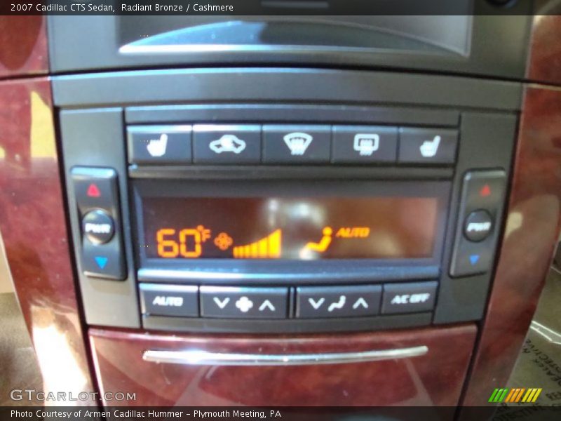 Radiant Bronze / Cashmere 2007 Cadillac CTS Sedan