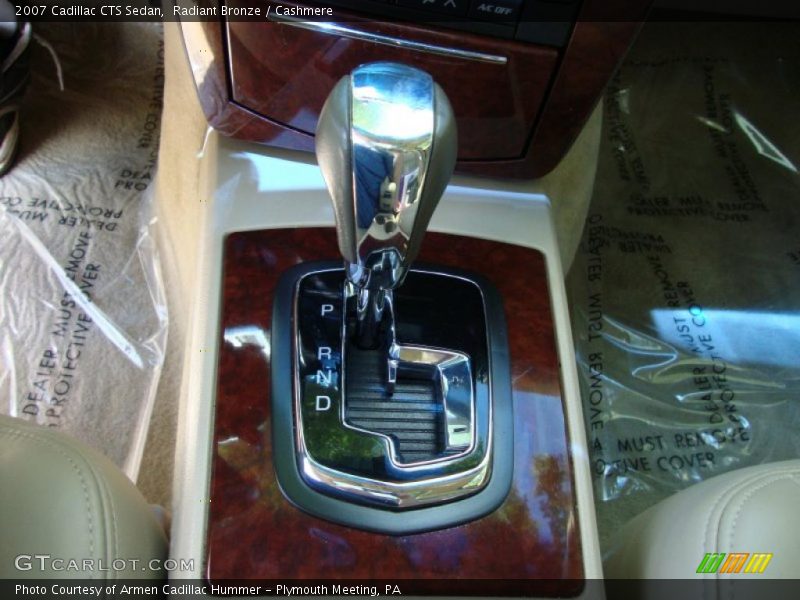 Radiant Bronze / Cashmere 2007 Cadillac CTS Sedan