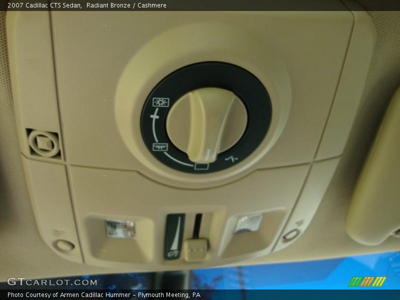 Radiant Bronze / Cashmere 2007 Cadillac CTS Sedan