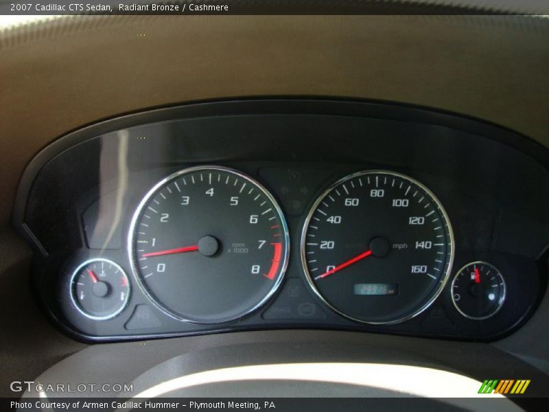 Radiant Bronze / Cashmere 2007 Cadillac CTS Sedan