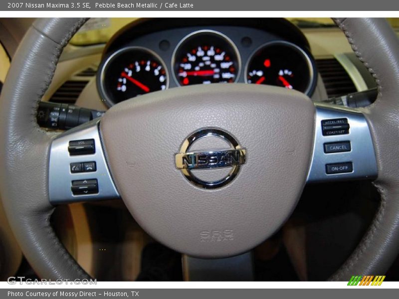 Pebble Beach Metallic / Cafe Latte 2007 Nissan Maxima 3.5 SE