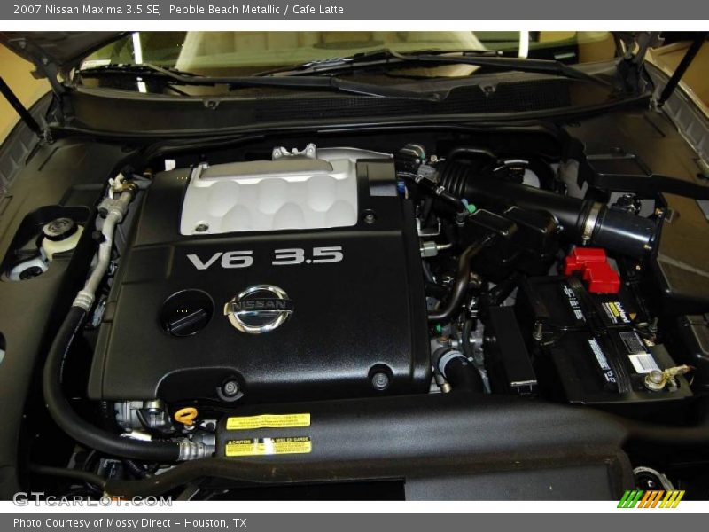 Pebble Beach Metallic / Cafe Latte 2007 Nissan Maxima 3.5 SE