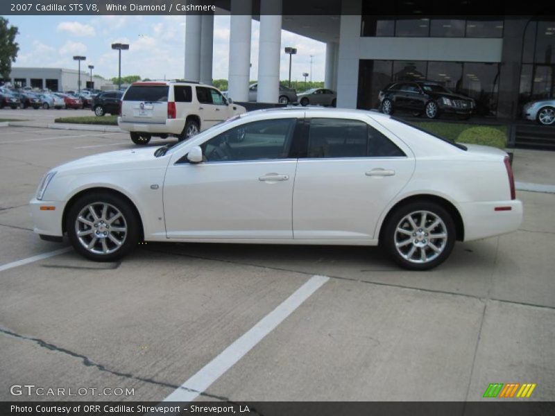 White Diamond / Cashmere 2007 Cadillac STS V8