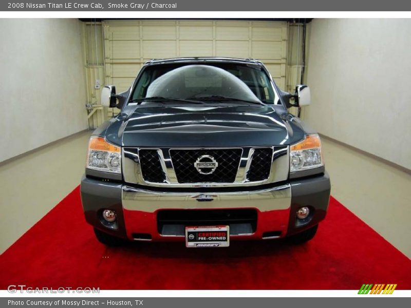 Smoke Gray / Charcoal 2008 Nissan Titan LE Crew Cab