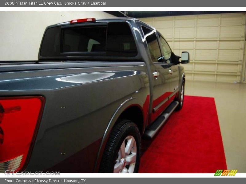 Smoke Gray / Charcoal 2008 Nissan Titan LE Crew Cab