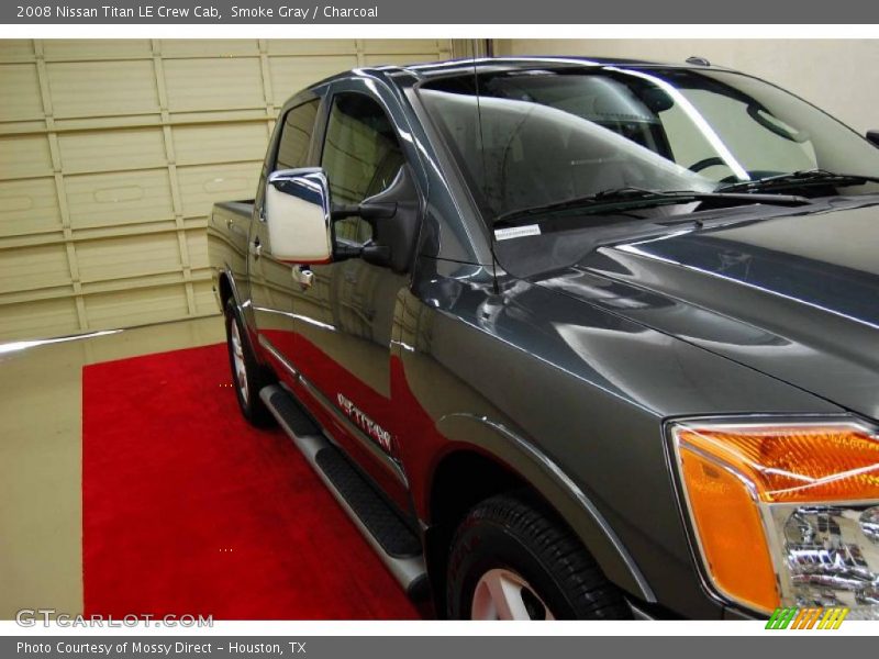 Smoke Gray / Charcoal 2008 Nissan Titan LE Crew Cab