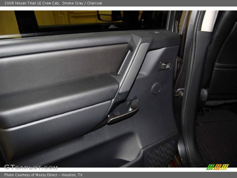 Smoke Gray / Charcoal 2008 Nissan Titan LE Crew Cab