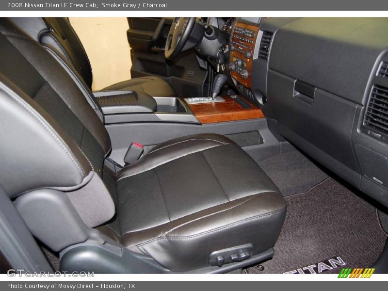 Smoke Gray / Charcoal 2008 Nissan Titan LE Crew Cab
