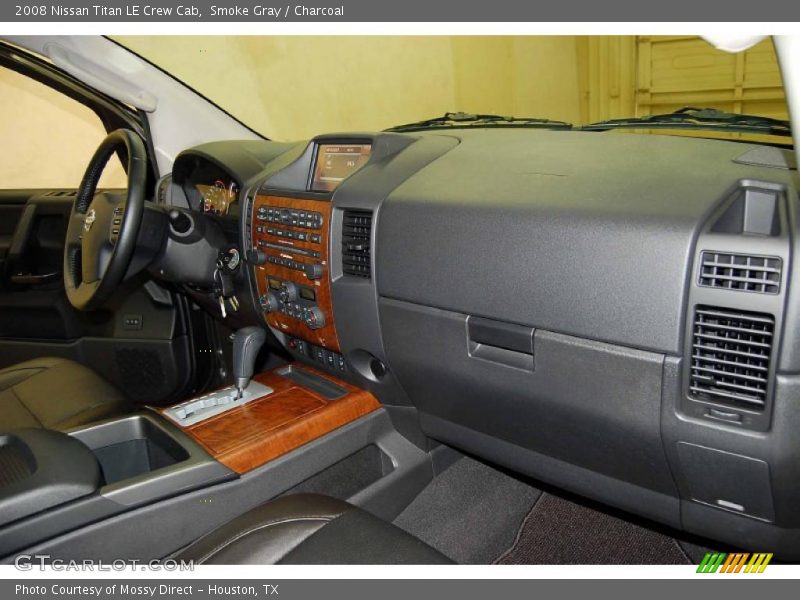 Smoke Gray / Charcoal 2008 Nissan Titan LE Crew Cab