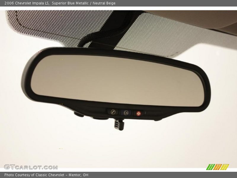 Superior Blue Metallic / Neutral Beige 2006 Chevrolet Impala LS