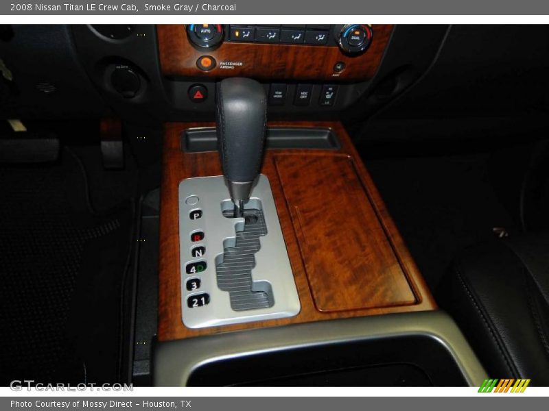Smoke Gray / Charcoal 2008 Nissan Titan LE Crew Cab