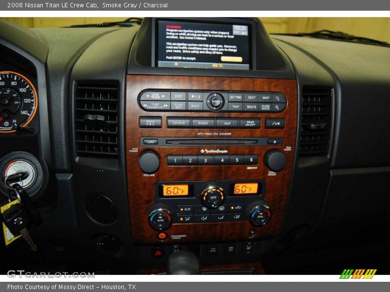 Smoke Gray / Charcoal 2008 Nissan Titan LE Crew Cab