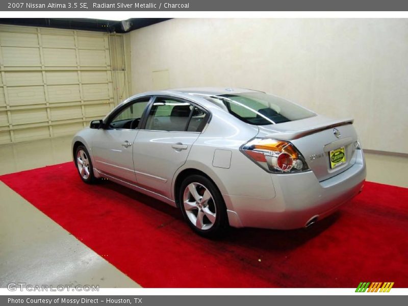 Radiant Silver Metallic / Charcoal 2007 Nissan Altima 3.5 SE