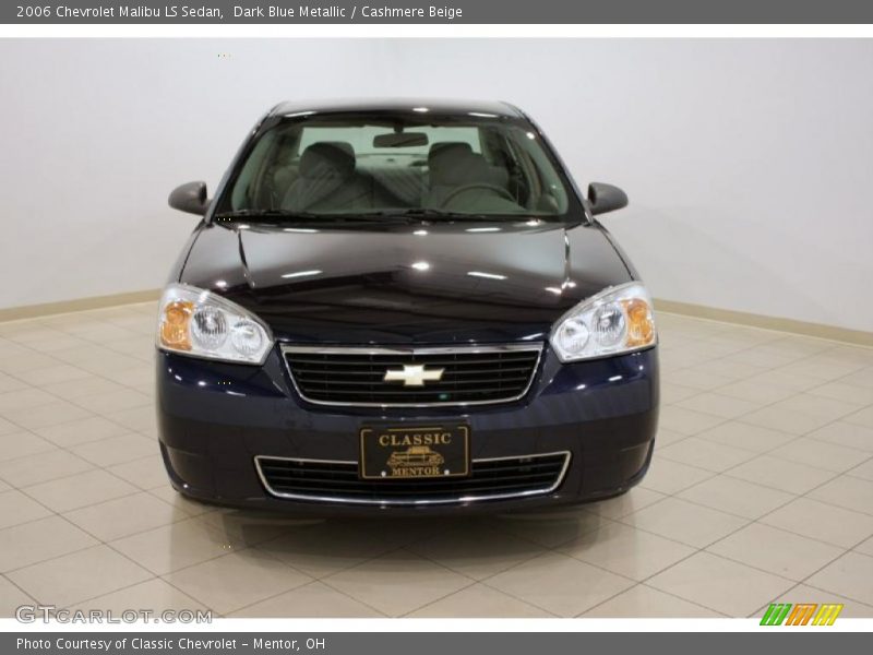 Dark Blue Metallic / Cashmere Beige 2006 Chevrolet Malibu LS Sedan