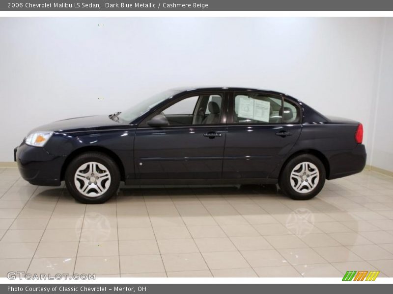 Dark Blue Metallic / Cashmere Beige 2006 Chevrolet Malibu LS Sedan