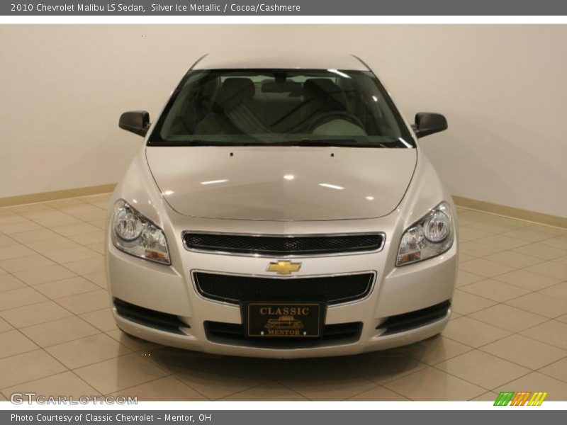 Silver Ice Metallic / Cocoa/Cashmere 2010 Chevrolet Malibu LS Sedan