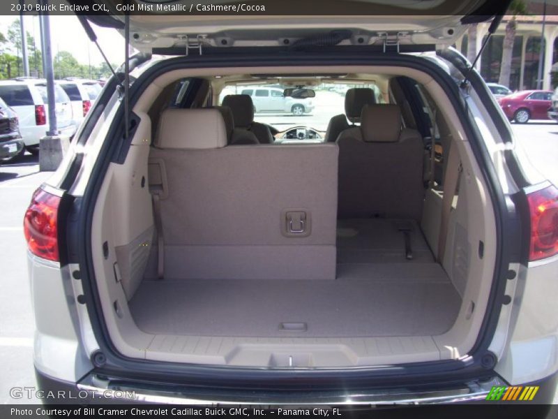 Gold Mist Metallic / Cashmere/Cocoa 2010 Buick Enclave CXL