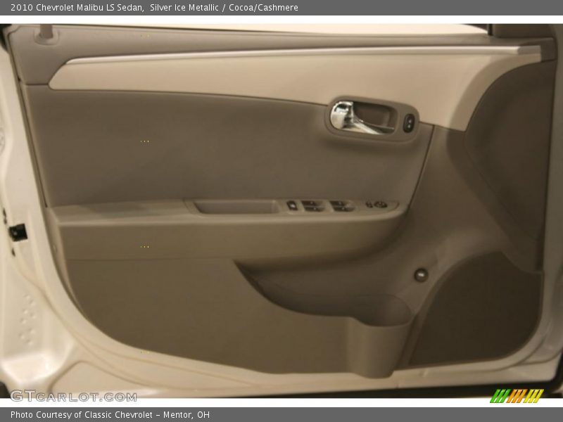 Silver Ice Metallic / Cocoa/Cashmere 2010 Chevrolet Malibu LS Sedan