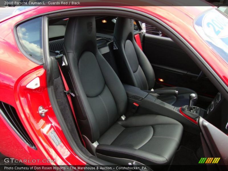 Guards Red / Black 2008 Porsche Cayman S