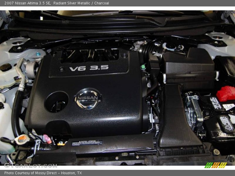 Radiant Silver Metallic / Charcoal 2007 Nissan Altima 3.5 SE