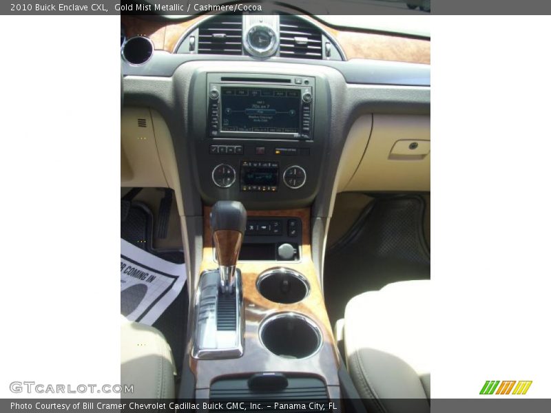 Gold Mist Metallic / Cashmere/Cocoa 2010 Buick Enclave CXL