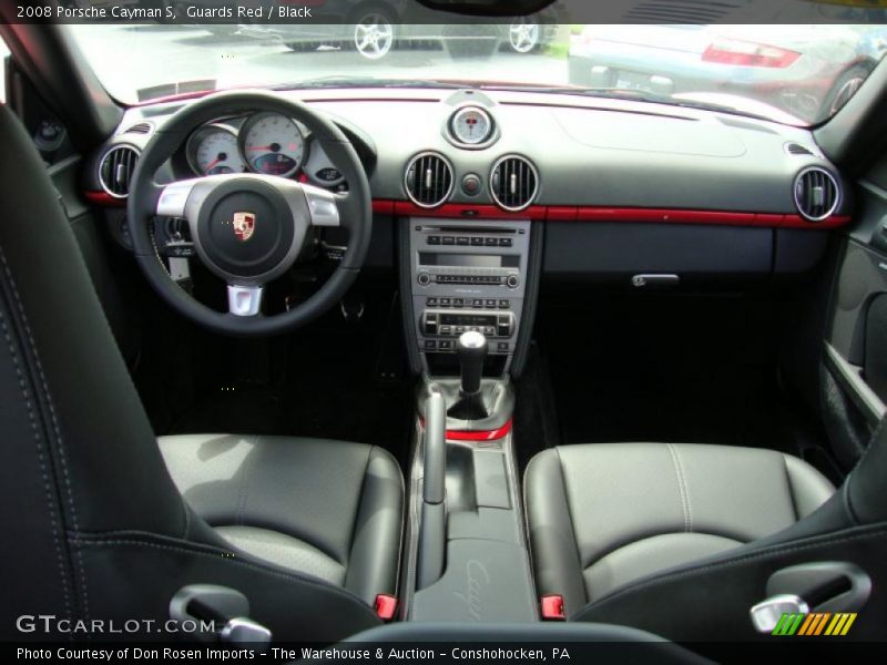 Guards Red / Black 2008 Porsche Cayman S